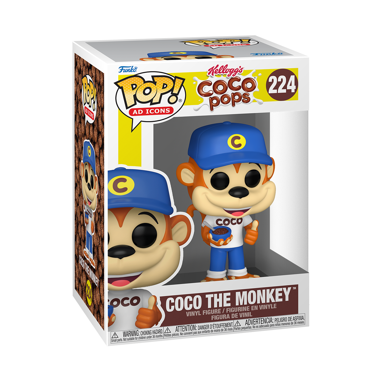 Coco the Monkey (Kelloggs Coco Pops) Funko Pop! Ad Icon (PRE-ORDER Ships  February)