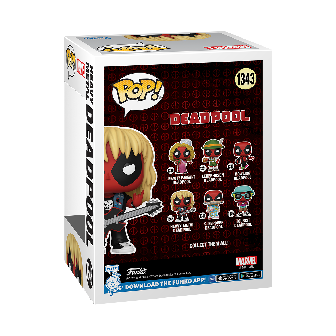 Deadpool Parody Heavy Metal Funko Pop! Vinyl Figure