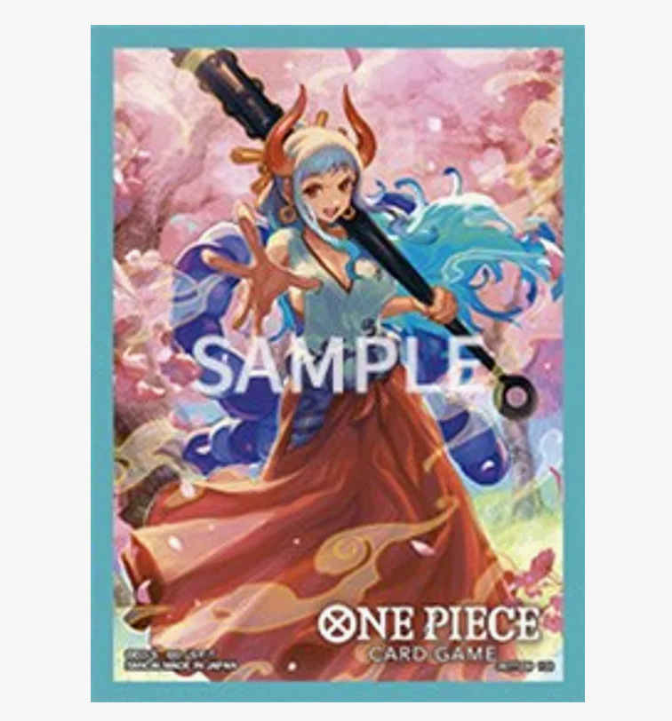 One Piece Card Game Official Sleeves: Assortment 3 - Yamato (70-Pack) -  Bandai Card Sleeves