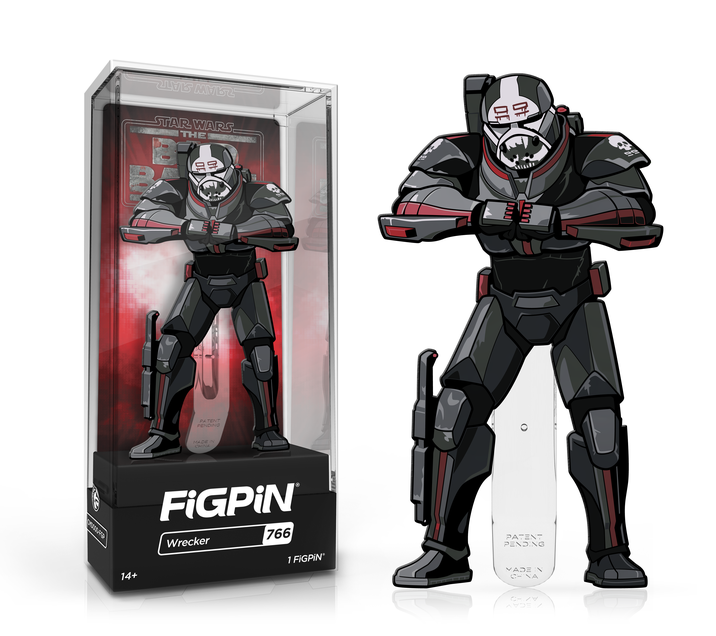 FiGPiN: Star Wars: The Bad Batch™ - Wrecker™ #766 (First Edition) - THE MIGHTY HOBBY SHOP