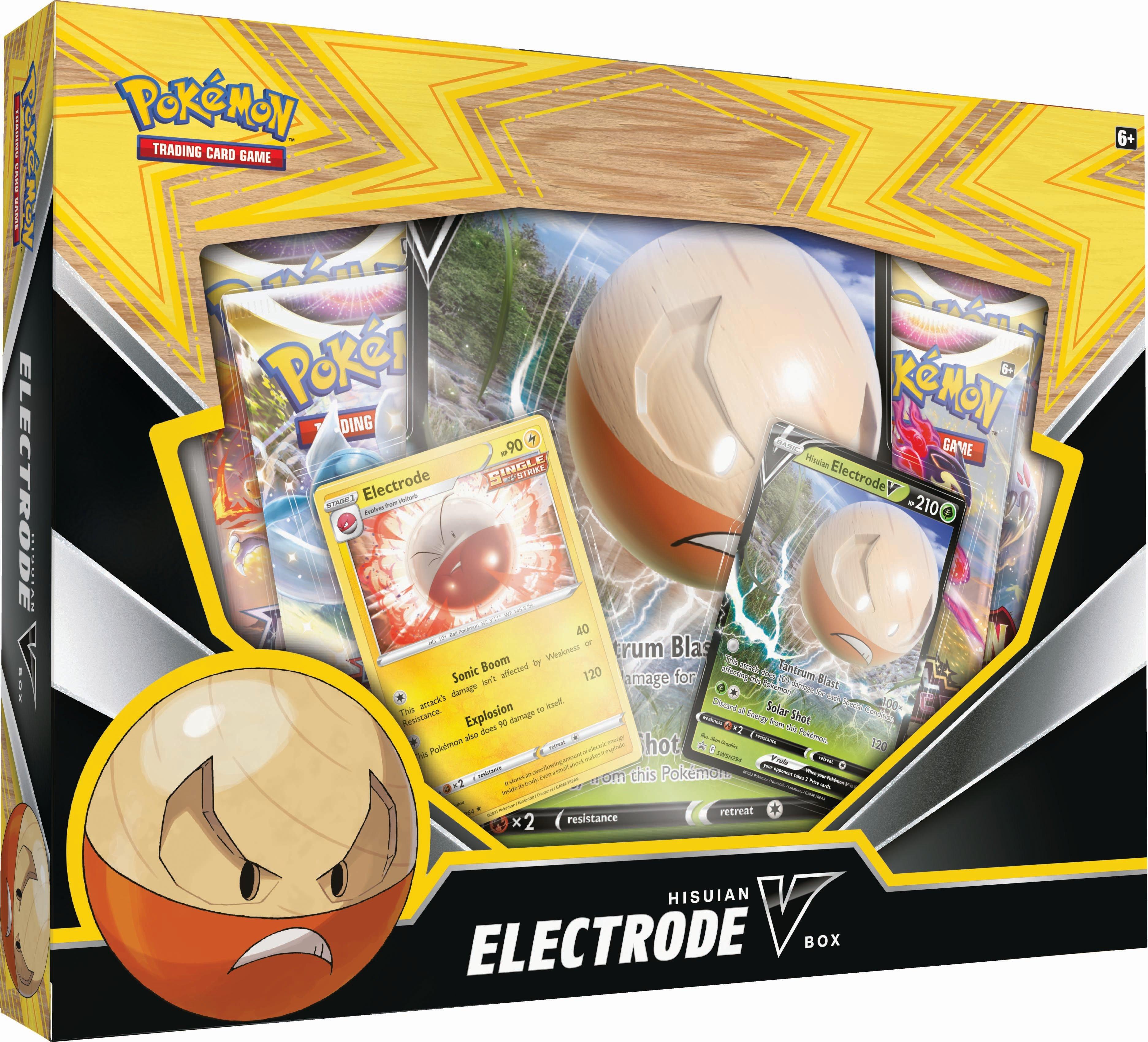 Pokémon TCG Hisuian Electrode 003/189 Voltorb 002/189 Evolution Line Combo