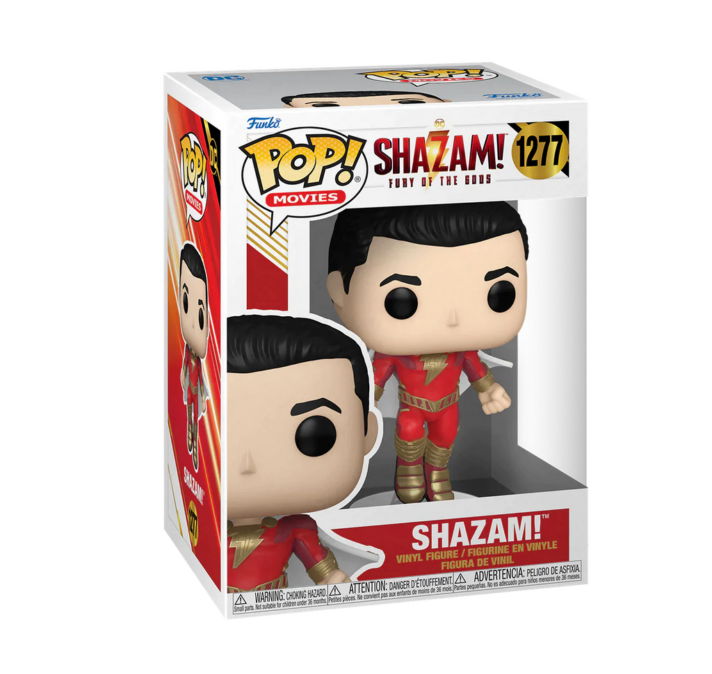 (FEBRUARY 2023 PREORDER) POP! Movies: Shazam! Fury Of The Gods - Shazam! (Chase Bundle) - THE MIGHTY HOBBY SHOP