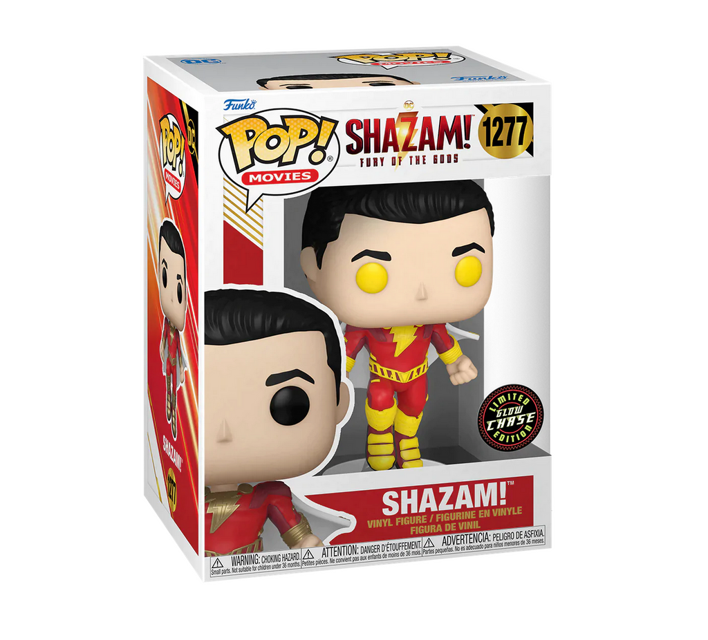 (FEBRUARY 2023 PREORDER) POP! Movies: Shazam! Fury Of The Gods - Shazam! (Chase Bundle) - THE MIGHTY HOBBY SHOP