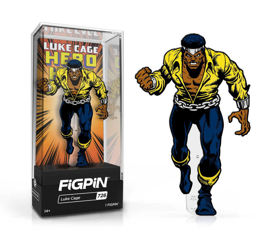 FiGPiN: Marvel Comics - Luke Cage  #726 - THE MIGHTY HOBBY SHOP